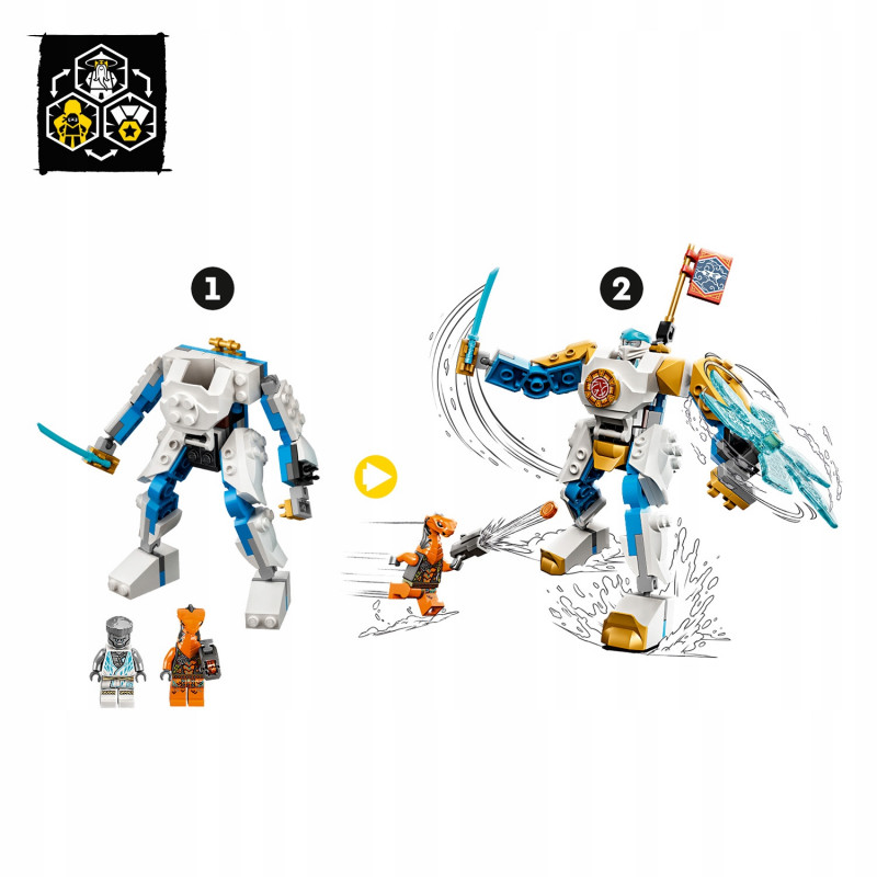 LEGO NINJAGO 71761 Energetyczny Mech Zanea EVO