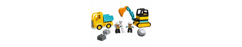 LEGO Duplo Ciężarówka i koparka gąsienicowa 10931