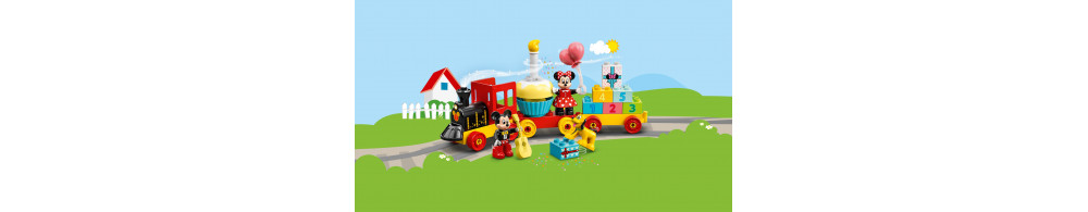 Lego Duplo Urodzinowy pociąg Miki i Minnie 10941