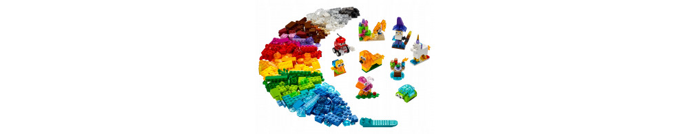 LEGO Classic Kreatywne przezroczyste klocki 11013