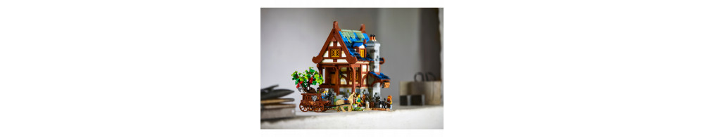 LEGO Ideas Średniowieczna kuźnia 21325 detale