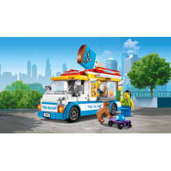 LEGO CITY Furgonetka z lodami i deskorolką 60253