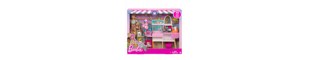 Barbie Sklepik salon dla zwierzaków GRG90