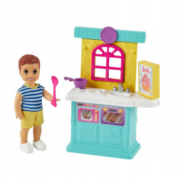 Barbie Skipper akcesoria opiekunek Minikuchnia