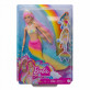 Barbie Lalka Syrenka tęczowa GTF89