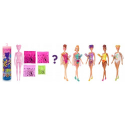 Barbie Color Reveal Lalka Wakacyjna i akcesoria