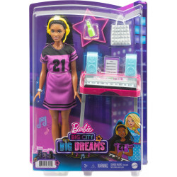 Barbie Big Dreams Lalka Malibu + Studio Nagrań