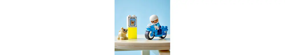 LEGO DUPLO Motocykl policyjny 10967