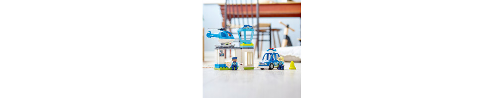 LEGO DUPLO Posterunek policji i helikopter 10959