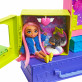 Barbie Extra Zestaw Mała lalka + zwierzątka HDY91