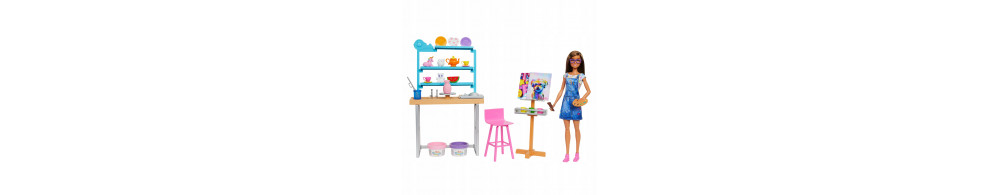 Zestaw Barbie Relax Pracownia artystyczna HCM85