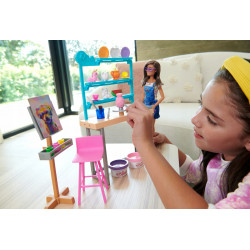 Zestaw Barbie Relax Pracownia artystyczna HCM85