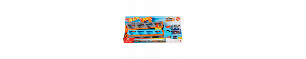 Hot Wheels City Wyścigowy transporter 2w1 GVG37