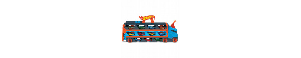 Hot Wheels City Wyścigowy transporter 2w1 GVG37
