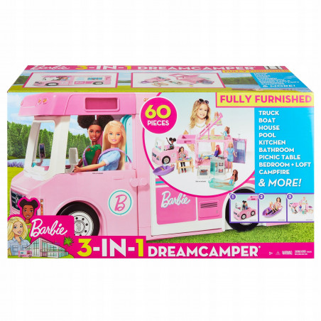 Kamper dla lalki Barbie GHL93