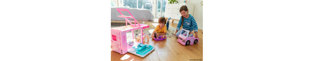 Kamper dla lalki Barbie GHL93