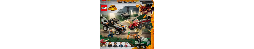 LEGO Jurassic World Triceratops i zasadzka 76950