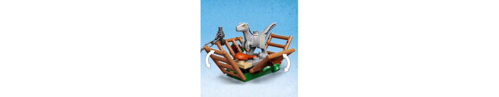 LEGO Jurassic World Schwytanie welociraptor 76946