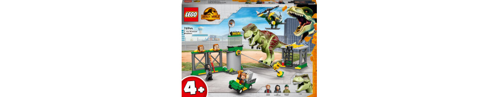 LEGO Jurassic World Ucieczka tyranozaura 76944