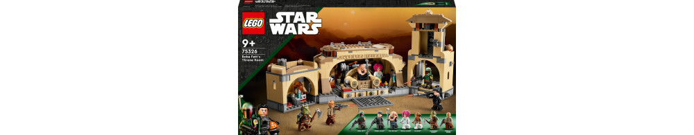 LEGO STAR WARS Sala tronowa Boby Fetta 75326