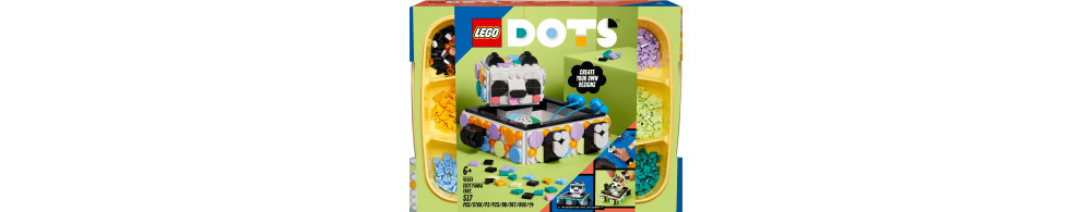 LEGO Dots - Pojemnik z uroczą pandą 41959