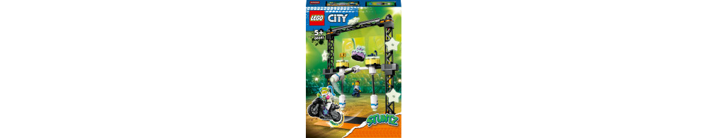 LEGO City Wyzwanie kaskaderskie przewracanie 60341