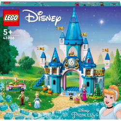 LEGO Disney - Zamek Kopciuszka i Księcia 43206