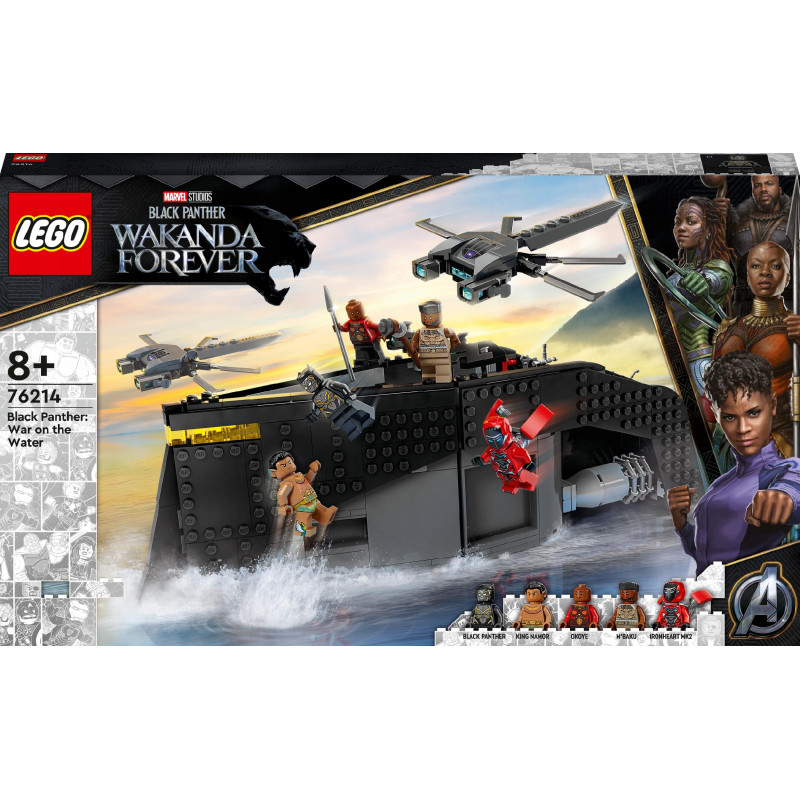 LEGO Marvel - Czarna Pantera wojna na wodzie 76214