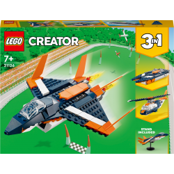 LEGO CREATOR 31126 Odrzutowiec naddźwiękowy