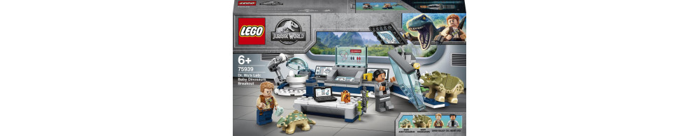 LEGO Laboratorium Wu: ucieczka dinozaurów 75939