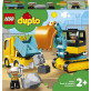 LEGO Duplo Ciężarówka i koparka gąsienicowa 10931