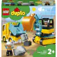 LEGO Duplo Ciężarówka i koparka gąsienicowa 10931