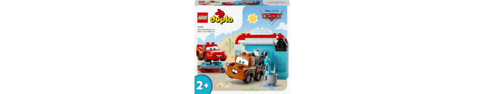 LEGO DUPLO Zygzak McQueen i Złomek myjnia 10996