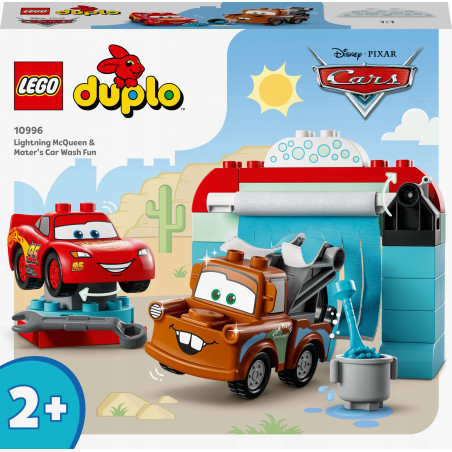 LEGO DUPLO Zygzak McQueen i Złomek myjnia 10996