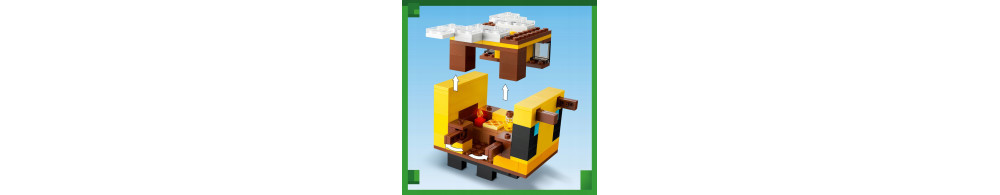 LEGO Minecraft Pszczeli ul 21241