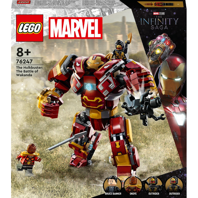LEGO Super Heroes Hulkbuster bitwa o Wakandę 76247