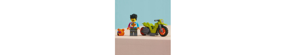 LEGO CITY Motocykl kaskaderski niedźwiedziem 60356