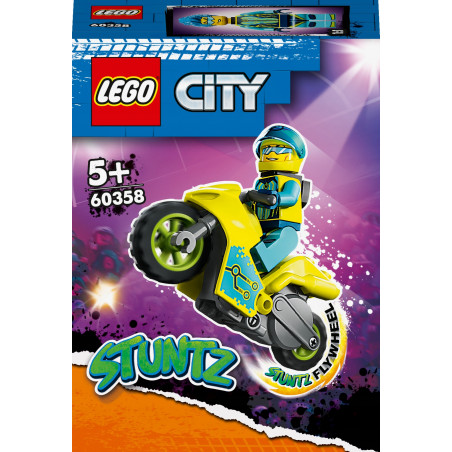 LEGO CITY Cybermotocykl kaskaderski 60358