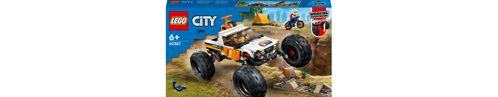 LEGO City Przygody samochodem terenowym 60387