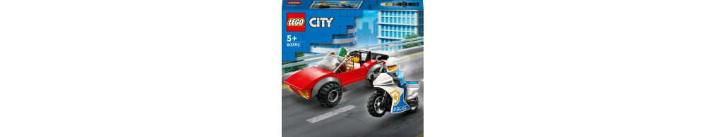 LEGO City Motocykl policyjny - pościg 60392