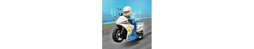 LEGO City Motocykl policyjny - pościg 60392