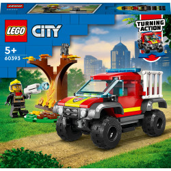 LEGO City Wóz strażacki 4x4 – misja 60393