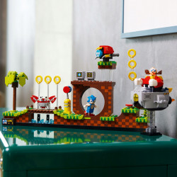 LEGO Ideas Sonic Strefa Zielonego Wzgórza 21331