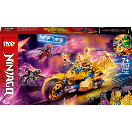 LEGO Ninjago Złoty smoczy motocykl Jaya 71768