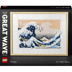 LEGO ART Hokusai - Wielka fala z Kanagawy 31208