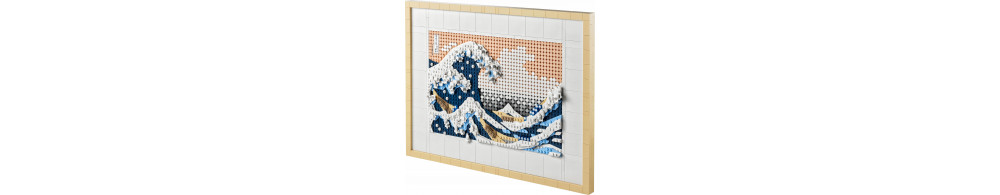 LEGO ART Hokusai - Wielka fala z Kanagawy 31208