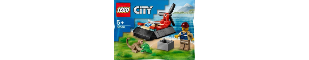 LEGO City Poduszkowiec ratowników zwierząt 30570