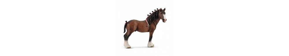 Schleich Wałach Rasy Clydesdale 13808