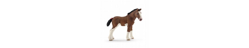 Schleich Źrebię klasy Clydesdale 13810