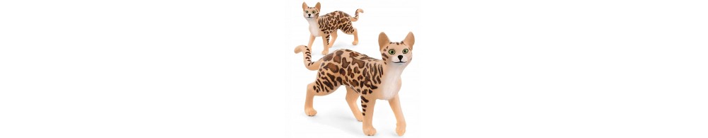 Schleich Farm World kot bengalski 13918